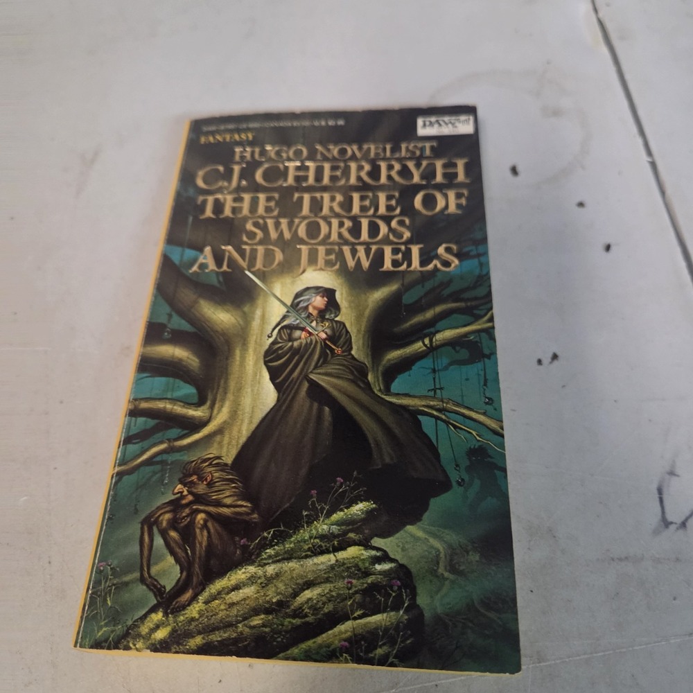 THE TREE OF SWORDS AND JEWELS C.J. Cherryh (DAW 1st Print, 1983) Vintage PB VG+